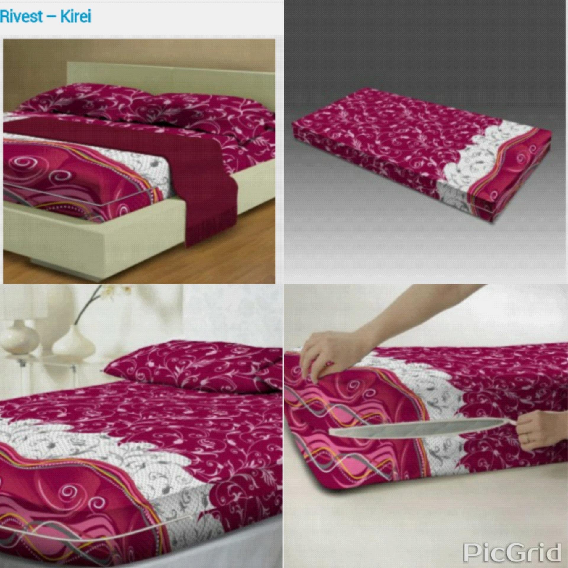 Central Ploso Pelindung Kasur 160X200X20cm untuk Busa Matras