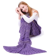 Zakar Selimut Ekor Putri Duyung Bandung Photo: “were Running And Orang Dewasa Buatan Tangan Rajutan Mermaid Sofa Melempar Hadiah Natal Perfect Way 189,99 Cm X 89,99 Cm (orang Dewasa Terang Ungu) -Internasional