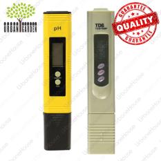 pH Meter & TDS Meter Set High Quality Alat ukur kadar air hidroponik dan air minum