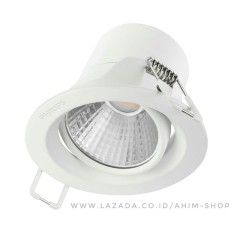 Philips 5 Watt 2700K Lampu Sorot LED Recessed Spot Light Kyanite Essential 59752 – Warm/Soft White