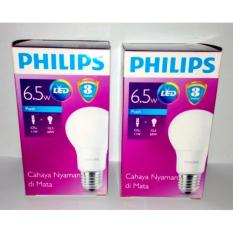 Philips Lampu LED 6.5 Watt - CDL - 2 Pcs