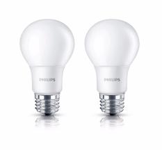 Philips Lampu LED Bulb 10.5 Watt E27 3000K 230V Kuning - 2 buah
