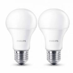 Philips LED 9 Watt Generasi Terbaru - Putih - 2 Buah