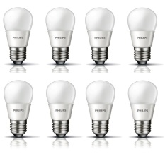 Philips LED Bulb 3W P45 - Putih - 8 Buah