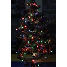 Pohon Natal beserta dengan Hiasan (1 Set) - Tinggi 45 Cm