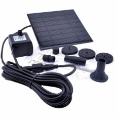 Pompa Air Tenaga Surya - Solar Powered Panel Waterpump Pond Fountain 7V 1,2W