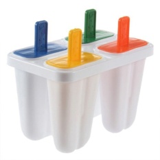 Popsicle Maker Mold DIY Ice Cream Freezer 4Pcs - intl