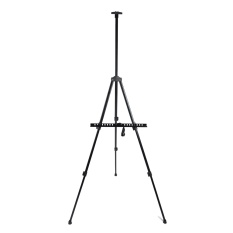 Portable Bisa Disesuaikan Teleskopis Lipat Artist Art Field Studio Lukisan Tripod Display Stan Sandaran-Intl