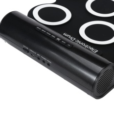 Portable Digital Electronic Tabletop Roll up Drum Kit Standard Drum-Set - intl