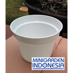 Pot Bunga 17 cm Pot Semai Bonsai Bibit Bisa Hidroponik Pilih Warna