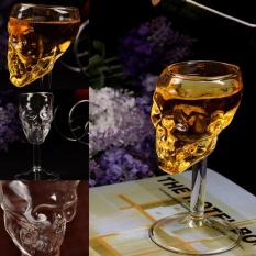 Praktis Berkualitas Tinggi Hot Sell Tulang Warrior Skull Dirancang Tinggi Gelas Anggur Goblet Cup Barware Drinkware Baru-Internasional