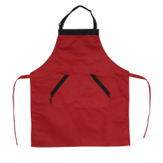 Praktis Wanita Pria Baju Apron For Rumah Dapur Restoran Koki Masak Merah-Internasional