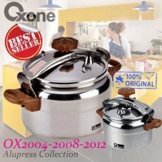 Presto Oxone 4ltr OX-2004 - Aluminium Pressure Cooker 4Liter - Silver