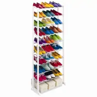 Prime Amazing Portable Shoe Rack Foldable 30 Pairs Rak Sepatu 10 Tingkat Lazada Indonesia