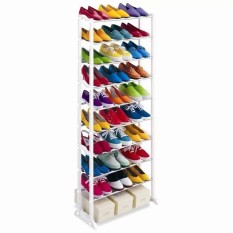 Prime Amazing Portable Shoe Rack Foldable 30 Pairs - Rak Sepatu 10 Tingkat