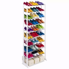 Amazing Portable Shoe Rack Foldable 30 Pairs - Rak Sepatu 10 Tingkat
