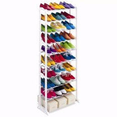 Prime Amazing Portable Shoe Rack Foldable 30 Pairs - Rak Sepatu 10 Tingkat