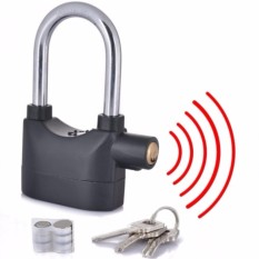 Prime Gembok Alarm Super Kuat /Lock Kunci Pengaman Rumah Pagar - Ring Panjang