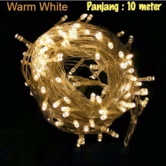 Lampu Tumblr Hias LED 10 Meter Warm White