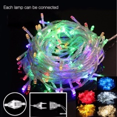 Lampu Tumblr Hias LED 10 Meter Warna Warni + Free Colokan Sambungan Kabel