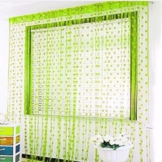 Prime Tirai Benang Cantik Motif Love 1 Pcs - Hijau