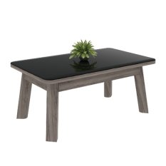 Pro Design Brico Meja Tamu 120 - Sanremo Dark - Black - Khusus JAWA - BALI