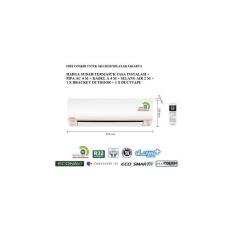 PROMO AC PANASONIC 1/2 PK LOW WATT ECONAVI CS-XN5SKJ (FREON R32- 320 W