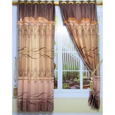 PROMO GORDEN KORDN MURAH BLACKOUT SMOKRING MOTIF MINIMALIS HIASAN RENDA MANIK TYPE 7258 SERIES