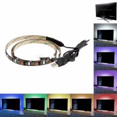 promo RGB Lampu Hias Ruangan Meja PC Tv - Lampu Led Strip Mood 5050 2M original