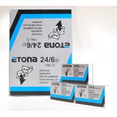PROMO TAHUN INI Isi Staples Etona No 3 24/6 Stapler Steples Hekter Besar Stepler Murah