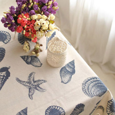 Promosi 1x J: 60*60 Linen Meja Kain Taplak Meja Meja Cover Berkualitas Tinggi Bohemian Style-Intl