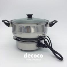 Q2 Panci 22cm + Kompor Listrik 9022