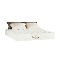 Quantum Kasur Royal Salute Orthopedic single pillow top uk 120 x 200 cm Putih Tanpa Divan dan Sandaran - Khusus Jabodetabek