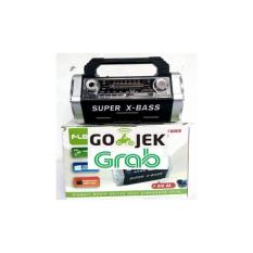 Radio Rodja AM FM SD Card USB Flasdisk Speaker Aktif Emergency Lamp
