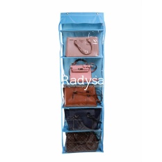 Radysa Hanging Bag Organizer Rak Tas Gantung - Biru Muda