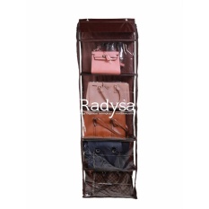 Radysa Hanging Bag Organizer Rak Tas Gantung - Coklat