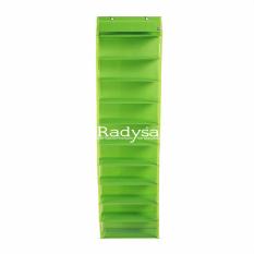 Radysa Hanging Shoe Organizer Rak Sepatu Gantung Tanpa Resleting - Hijau