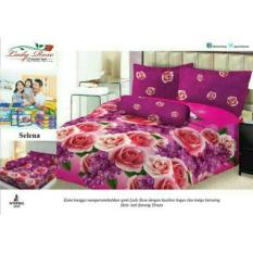 RAISHA COLLECTION Sprei ladyrose ukuran 160x200 banyak motif harga murah barca