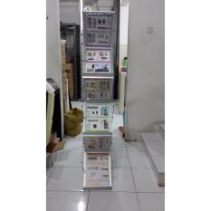 Rak Brosur Elegan Acrylic / Rak Promosi Top Media
