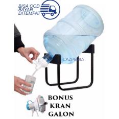 Rak Galon Tatakan Galon + Kran Air Galon / Dispenser Air Galon / Dispenser Galon / Dispenser Minuman / Tatakan Aqua / Rak Besi