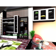 Rak Gantung, Lemari TV / Bufet TV, Rak Buku (Paket Bonafid)