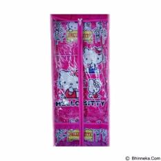 RAK JILBAB Gantung Hanging JILBAB Organizer (HJO) HELLO KITTY Pink Full SLETTING,