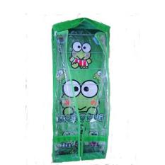 Rak Jilbab Karakter Keropi Retsleting ( Hanging Hijab Organizer Zipper Character )