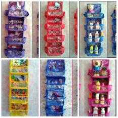 Rak Kosmetik Gantung Karakter 4 Tingkat- Random