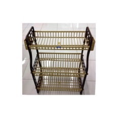 Rak Piring LKS master shef susun 3 coklat