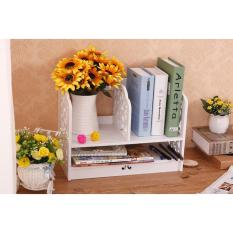 Rak Portable Rak Buku Rak Buku Minimalis Lemari Portable Lemari Buku Rak Buku Portable Lemari Buku Minimalis Tempat Menyimpan Buku Rak Buku MH517 Shabby Chic