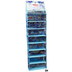 RAK SEPATU Gantung Hanging SHOES Organizer (HSO) DORAEMON Full SLETTING