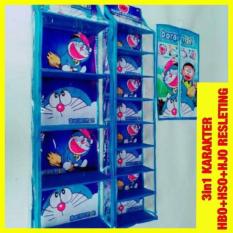 Rak Sepatu, Rak Tas, Rak Jilbab Gantung Karakter - 3IN1 Complete