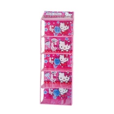 Rak Tas Gantung Sleting 5 Susun Karakter Hello Kitty