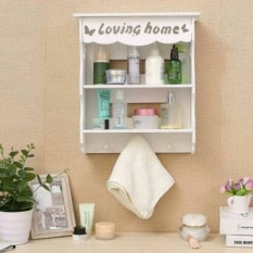 READY (HANYA 1 Kilo) Rak Dinding Loving Home rak kosmetik